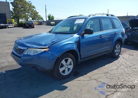 2010 Subaru Forester 2.5X из США, поврежденный, VIN JF2SH6BC7AH773838